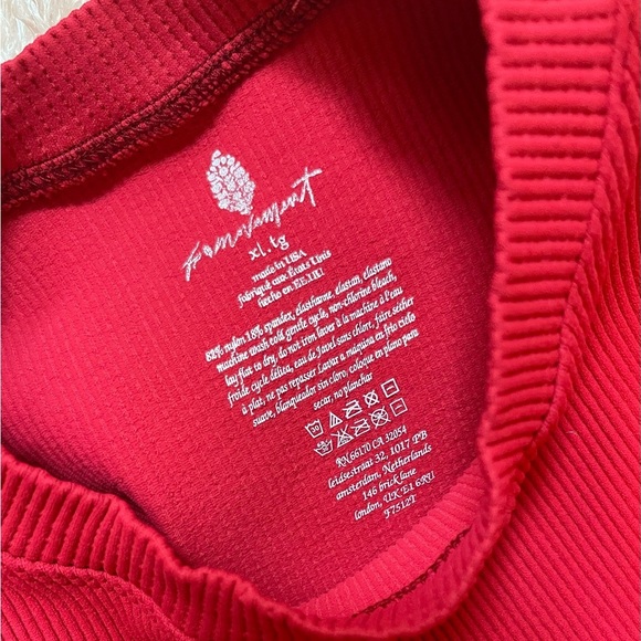 Free People Happiness Runs Muscle Tank Top in Tea Berry Size XL NEW - Picture 10 of 10